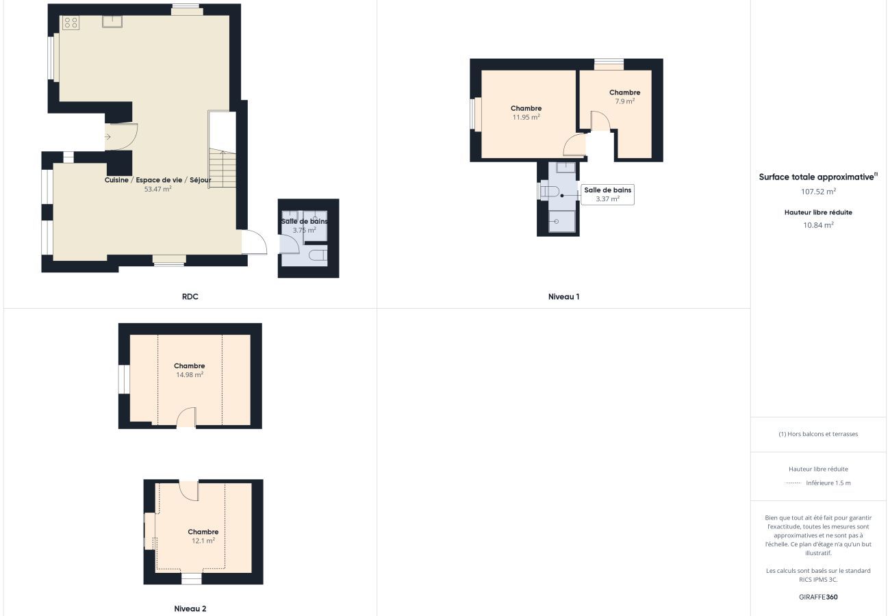Ferienhaus in Fouesnant - Haus mit Garten für 4 Erwachsene und 2 Kinder