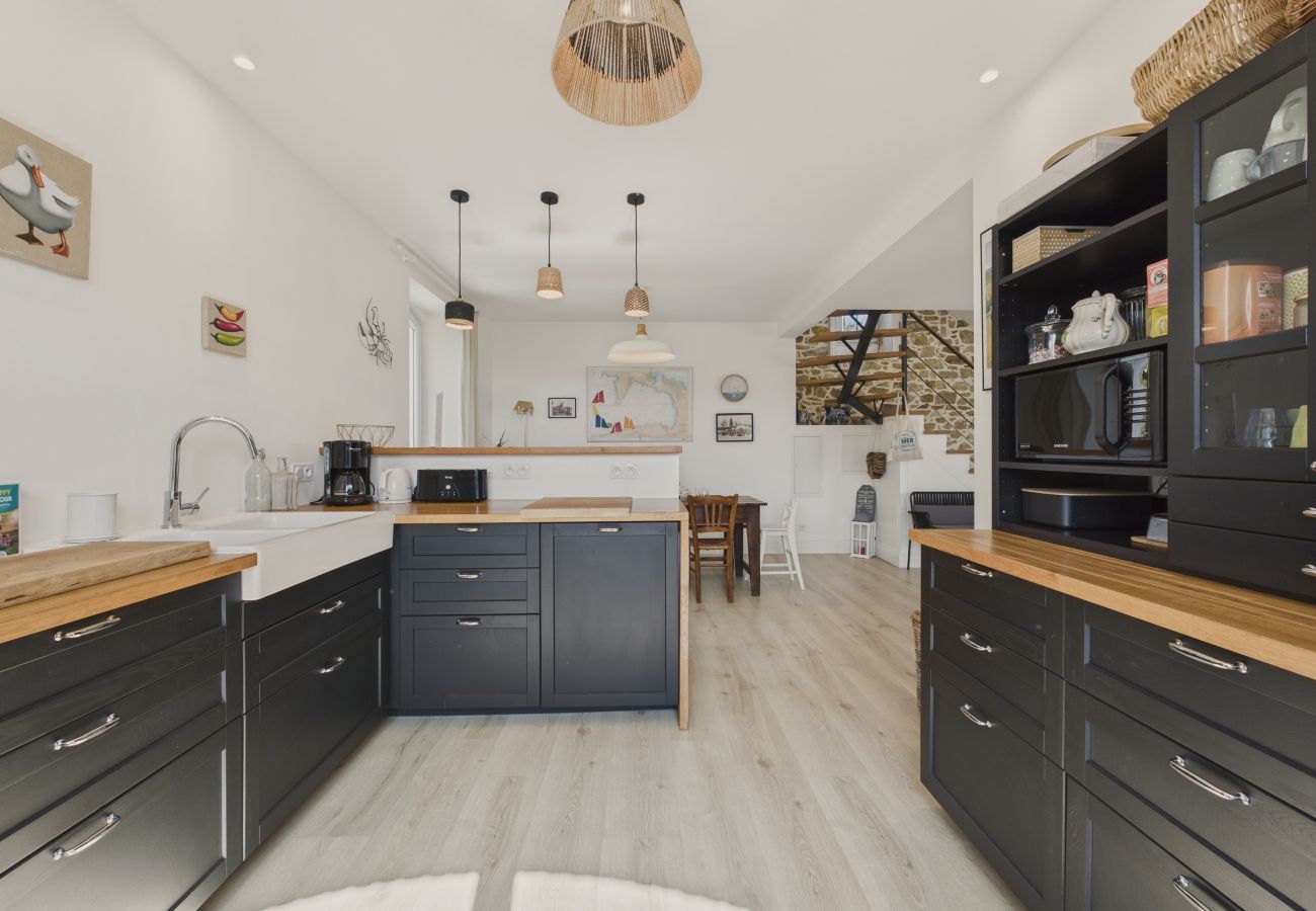 Ferienhaus in Fouesnant - Haus mit Garten für 4 Erwachsene und 2 Kinder