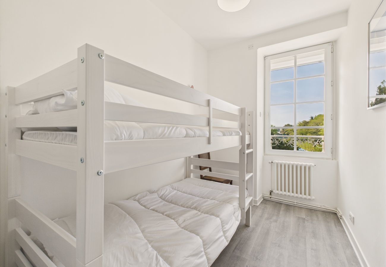 Ferienhaus in Le Croisic - Meerblick - 50 m vom Hafen - Haus für 6 - Garten