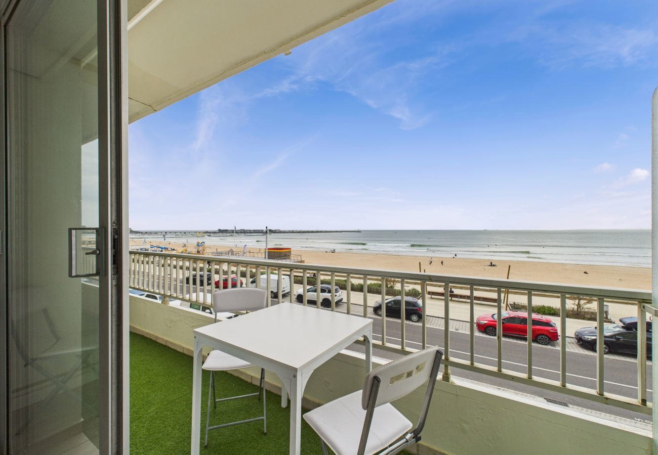 Ferienwohnung in Pornichet - Meerblick - Apartment für 6 - 5 m vom Strand entfernt