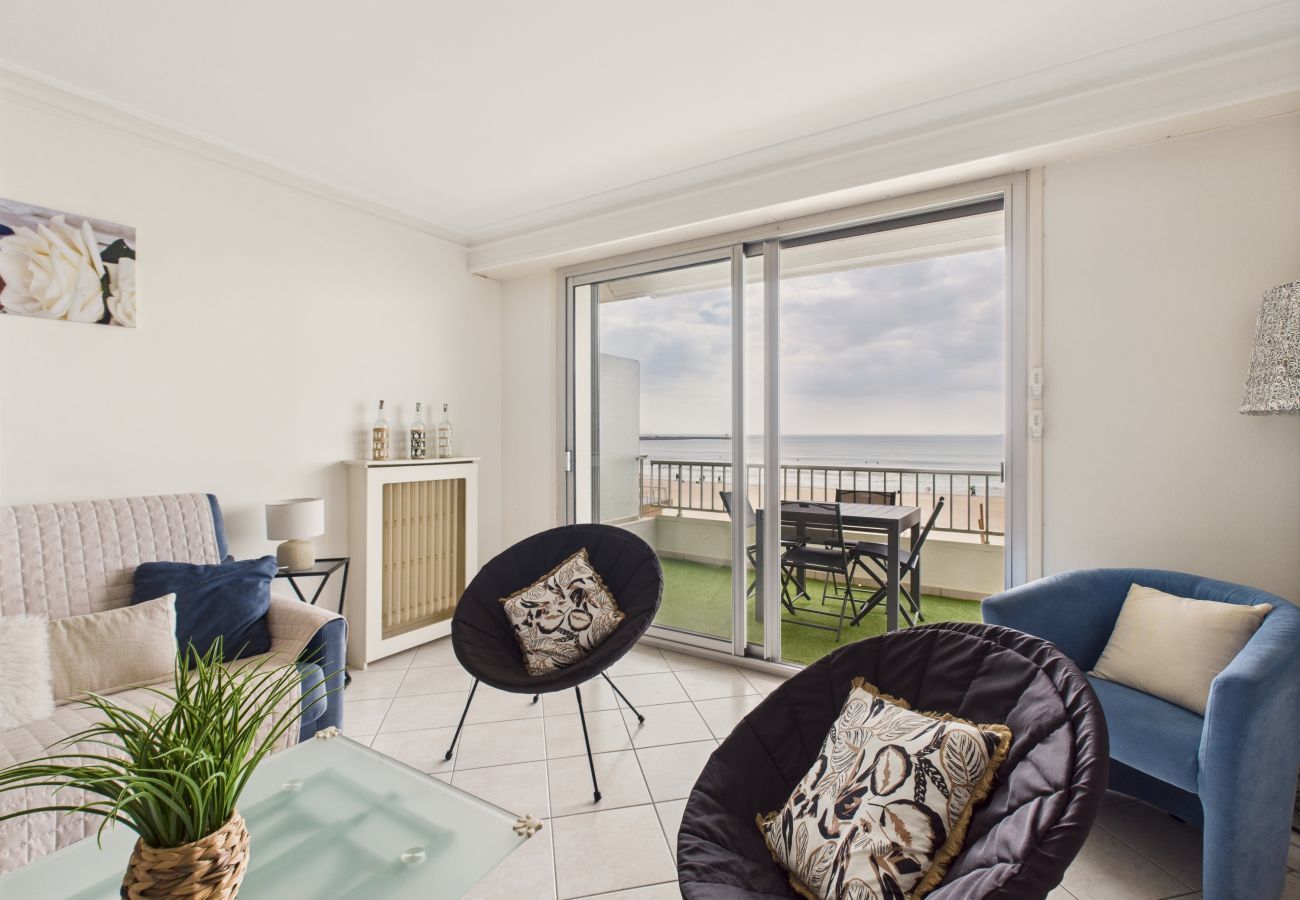 Ferienwohnung in Pornichet - Meerblick - Apartment für 6 - 5 m vom Strand entfernt