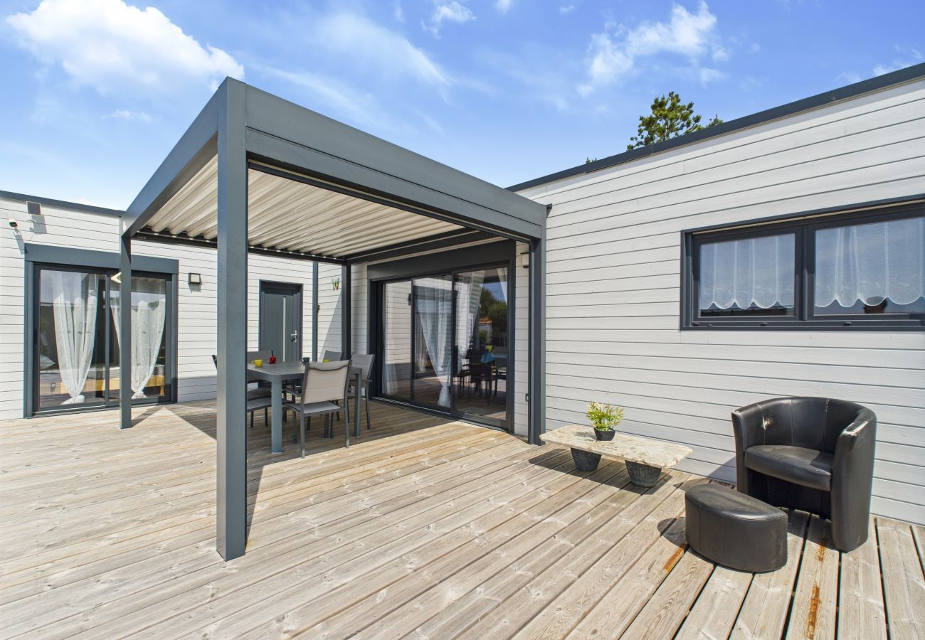 Chalet in Bretignolles-sur-Mer - Chalet für 6 in einer Wohnanlage mit Pool