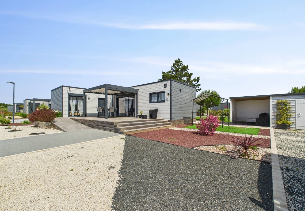 Chalet in Bretignolles-sur-Mer - Chalet für 6 in einer Wohnanlage mit Pool