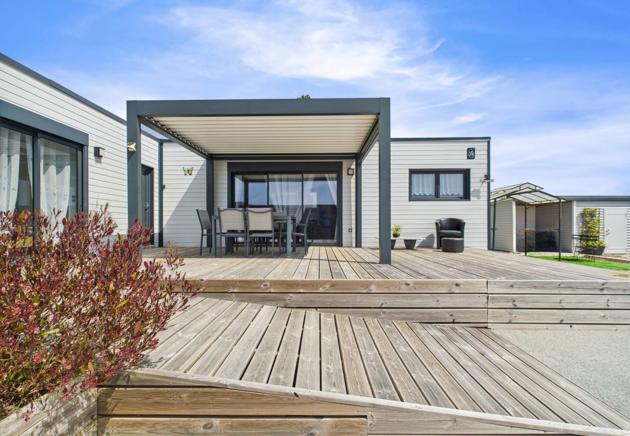Chalet in Bretignolles-sur-Mer - Chalet für 6 in einer Wohnanlage mit Pool