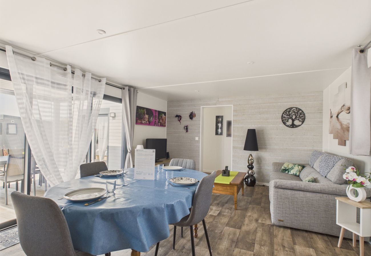 Chalet in Bretignolles-sur-Mer - Chalet für 6 in einer Wohnanlage mit Pool