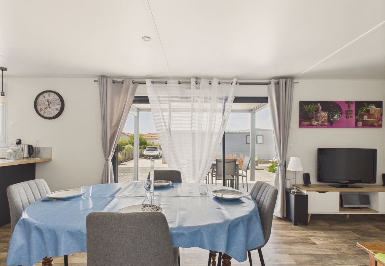 Chalet in Bretignolles-sur-Mer - Chalet für 6 in einer Wohnanlage mit Pool
