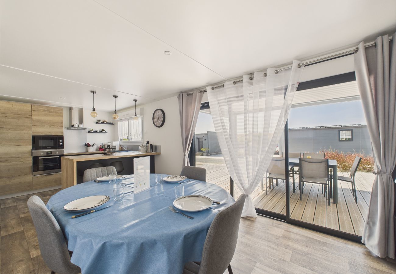Chalet in Bretignolles-sur-Mer - Chalet für 6 in einer Wohnanlage mit Pool