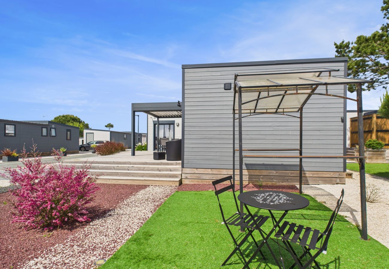 Chalet in Bretignolles-sur-Mer - Chalet für 6 in einer Wohnanlage mit Pool