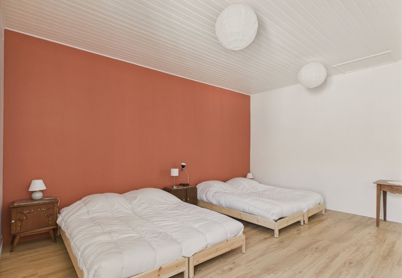 Ferienhaus in Le Bois-Plage-en-Ré - 800m vom Strand entfernt, Haus für 6 in Bois-Plage
