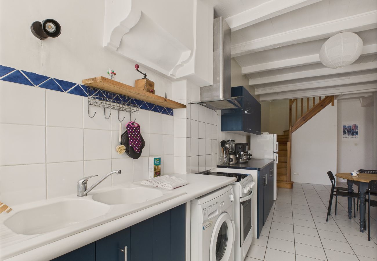 Ferienhaus in Le Bois-Plage-en-Ré - 800m vom Strand entfernt, Haus für 6 in Bois-Plage