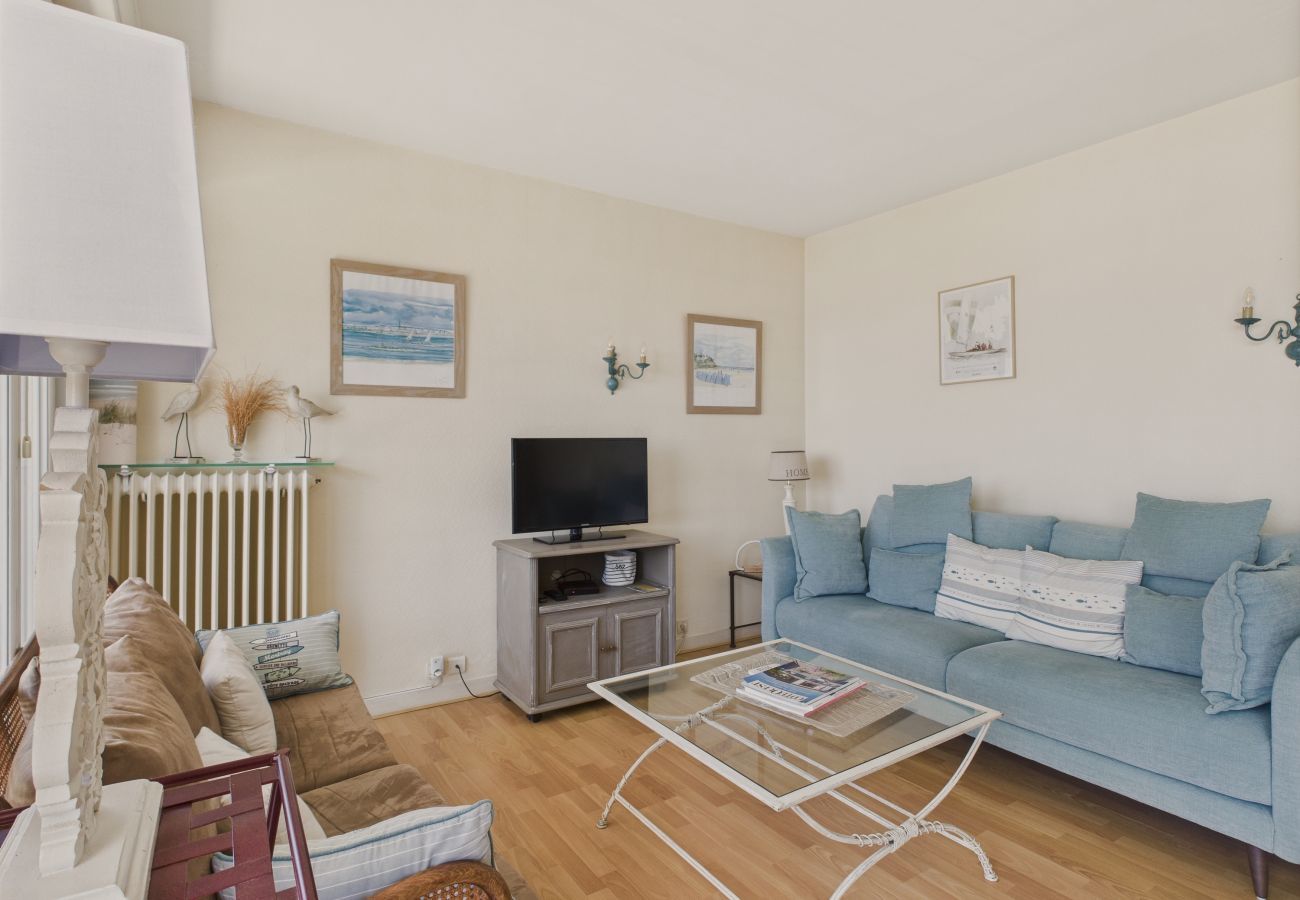 Ferienwohnung in Pornichet - Meerblick – Wohnung für 4 – Großer Balkon