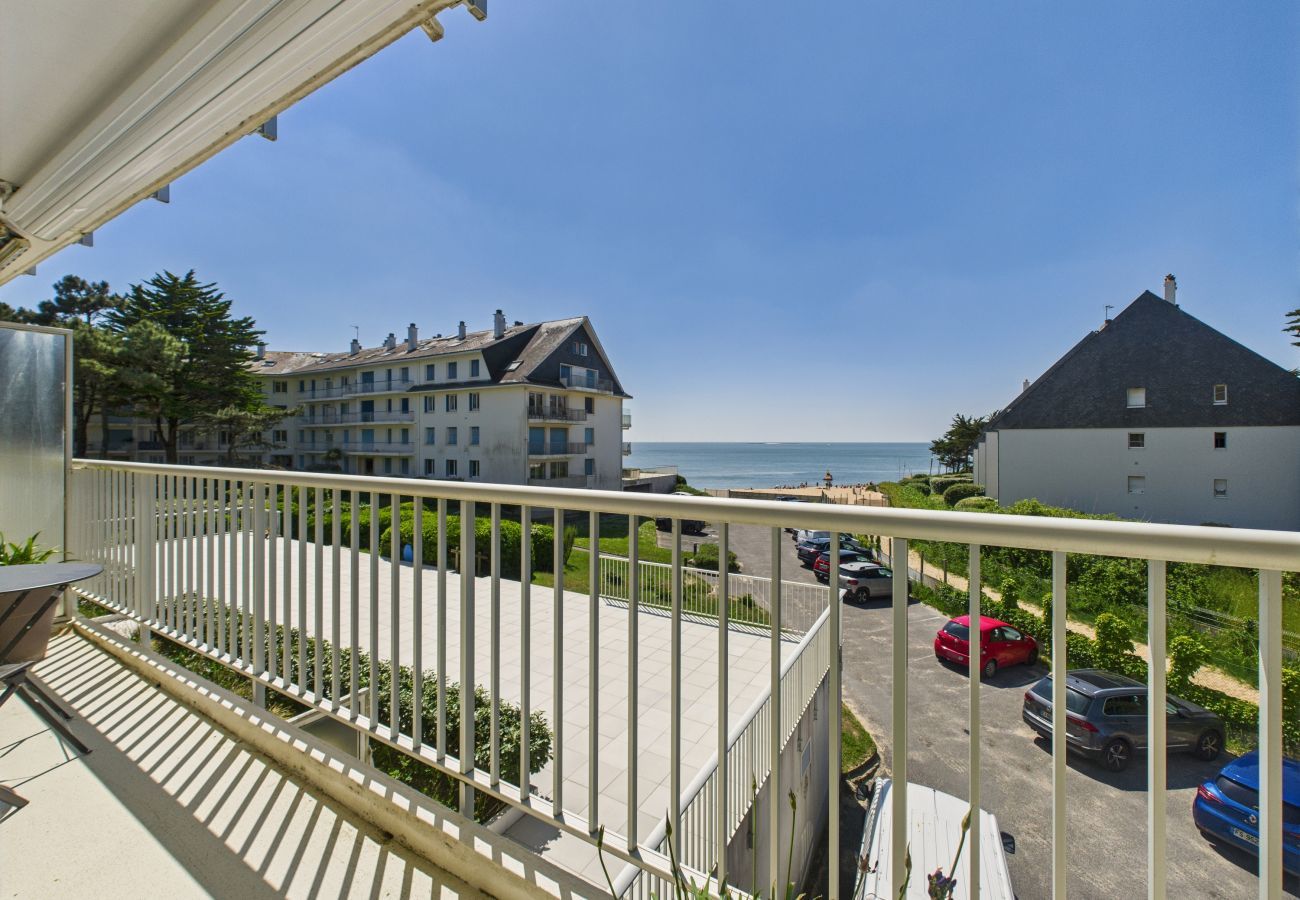 Ferienwohnung in Pornichet - Meerblick – Wohnung für 4 – Großer Balkon