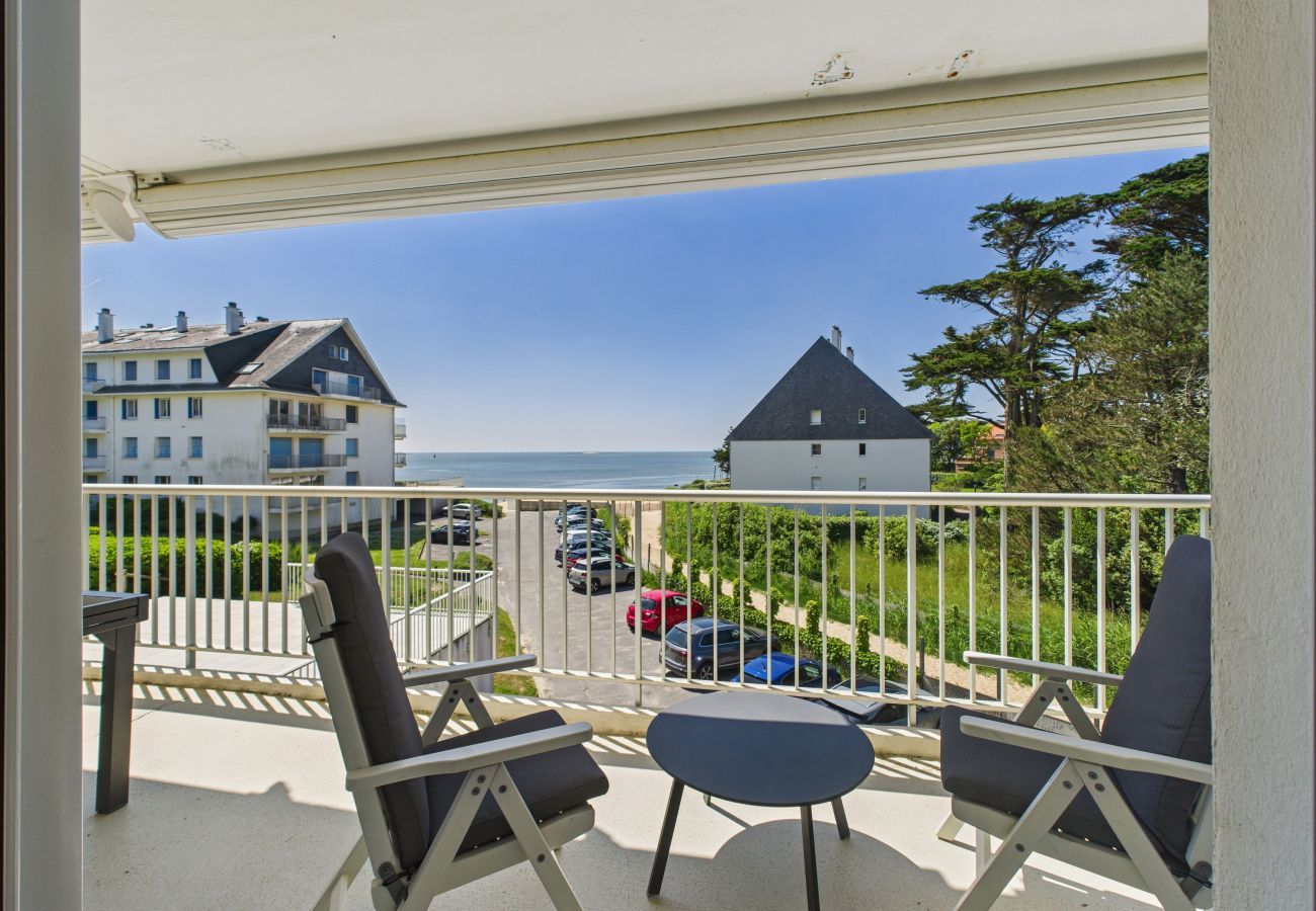 Ferienwohnung in Pornichet - Meerblick – Wohnung für 4 – Großer Balkon
