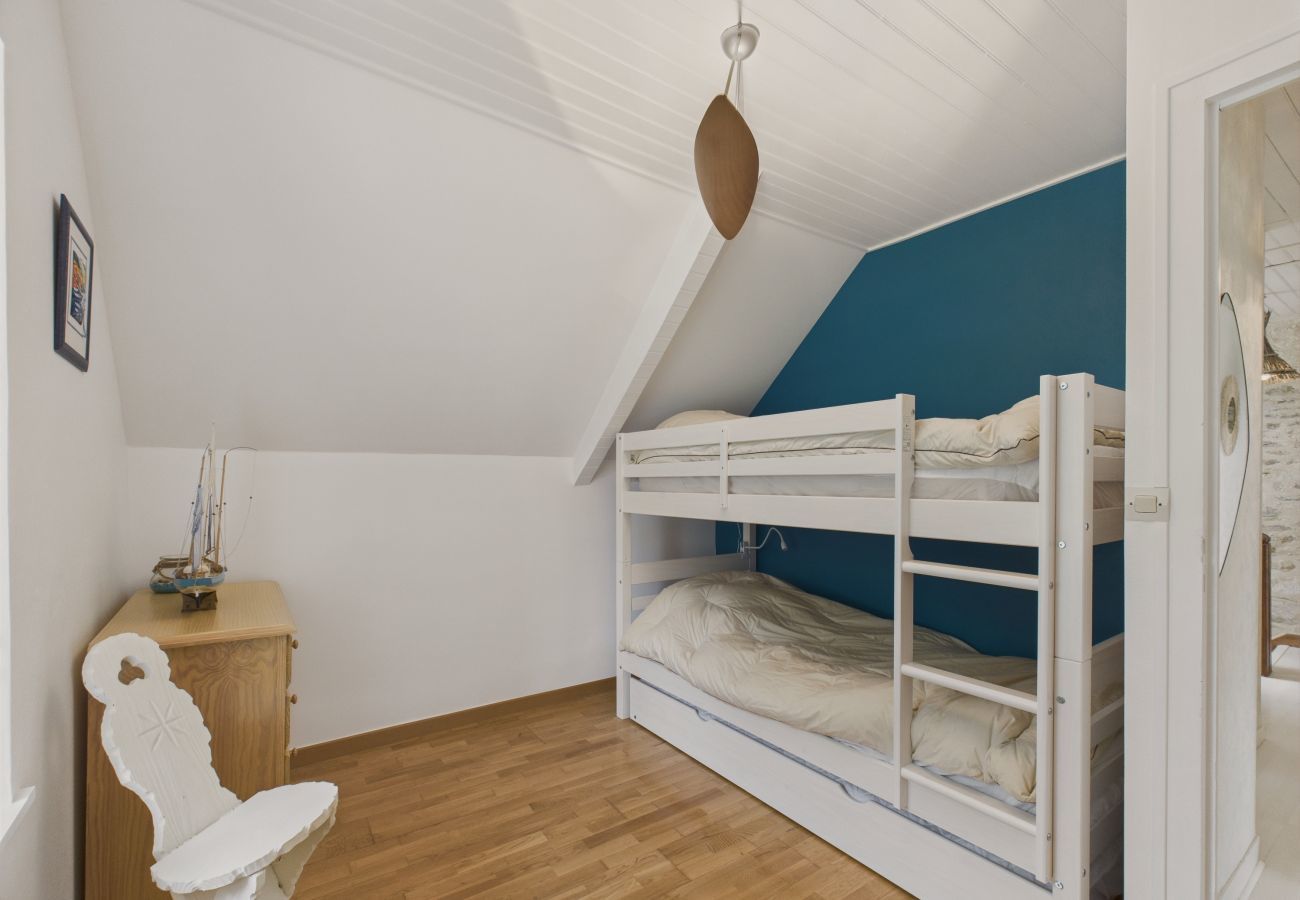 Ferienhaus in Saint-Gildas-de-Rhuys - Garten – Haus für 4 Erwachsene und 3 Kinder