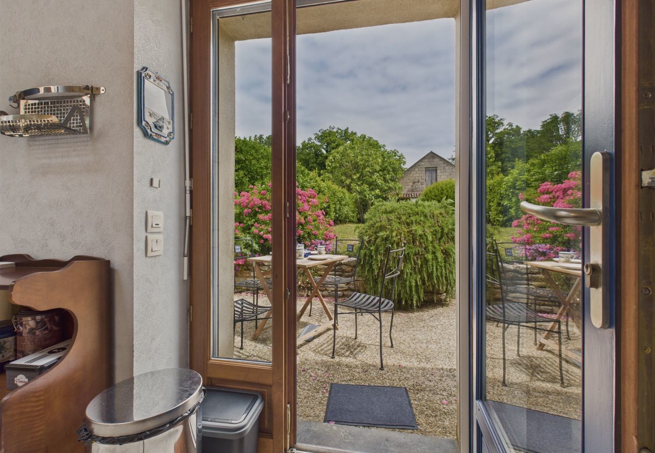Ferienhaus in Saint-Gildas-de-Rhuys - Garten – Haus für 4 Erwachsene und 3 Kinder