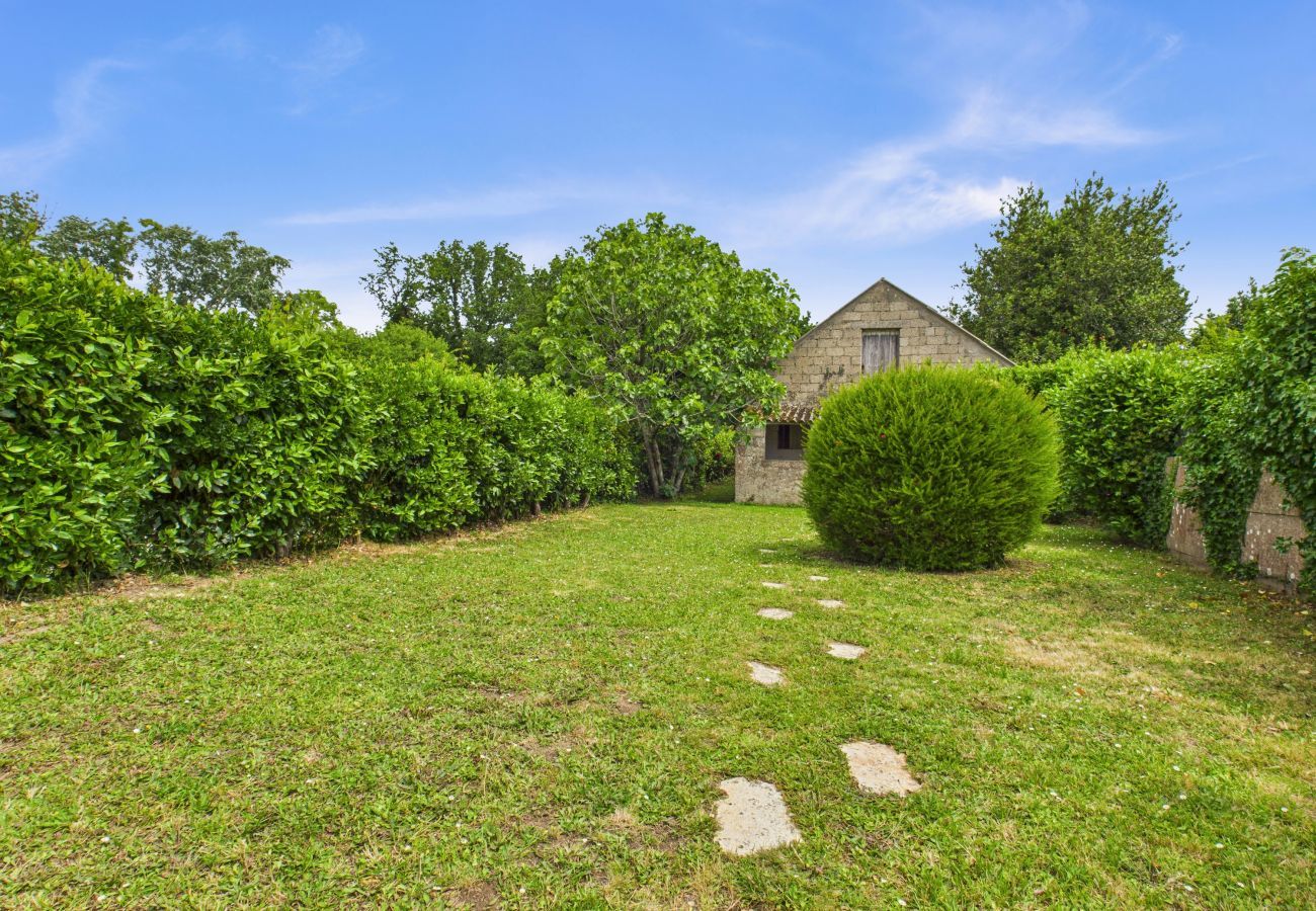 Ferienhaus in Saint-Gildas-de-Rhuys - Garten – Haus für 4 Erwachsene und 3 Kinder