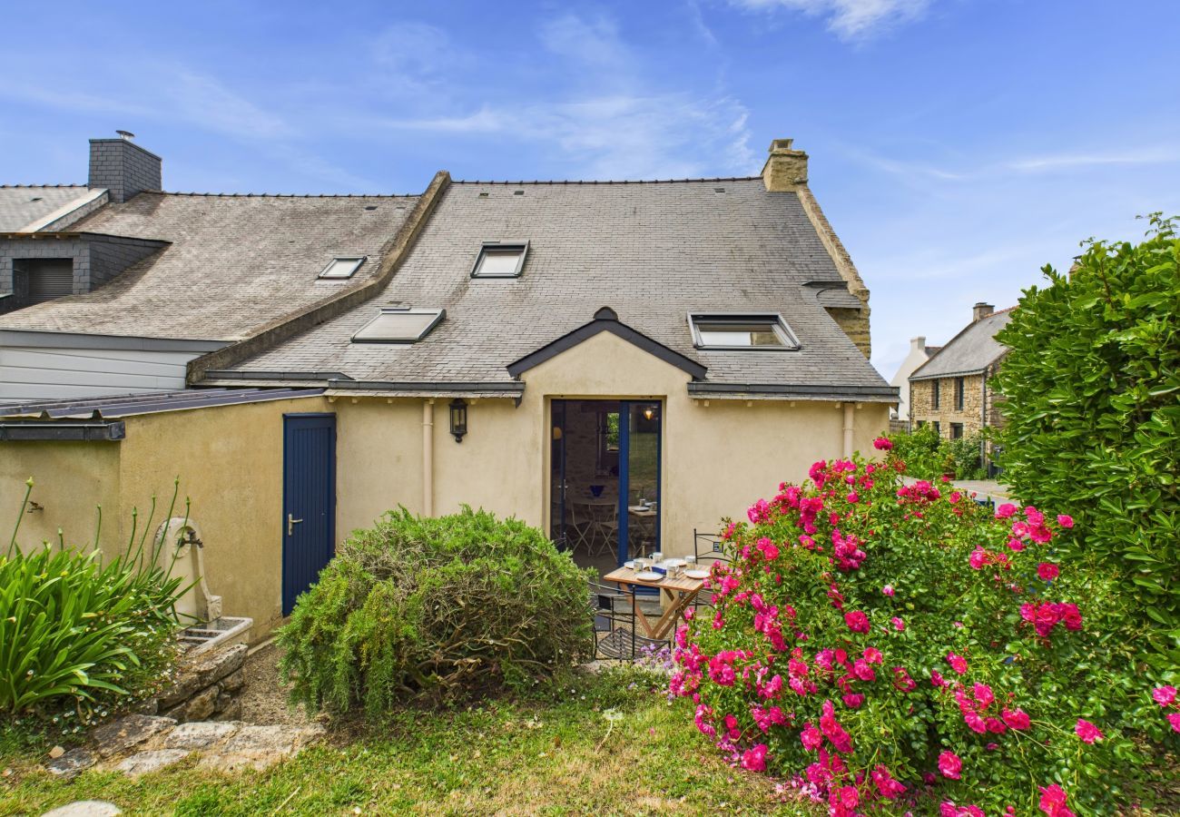 Ferienhaus in Saint-Gildas-de-Rhuys - Garten – Haus für 4 Erwachsene und 3 Kinder