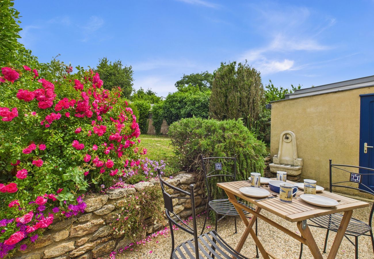 Ferienhaus in Saint-Gildas-de-Rhuys - Garten – Haus für 4 Erwachsene und 3 Kinder