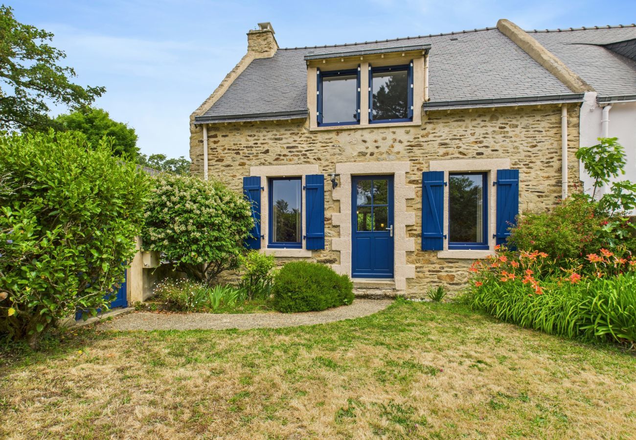 Ferienhaus in Saint-Gildas-de-Rhuys - Garten – Haus für 4 Erwachsene und 3 Kinder