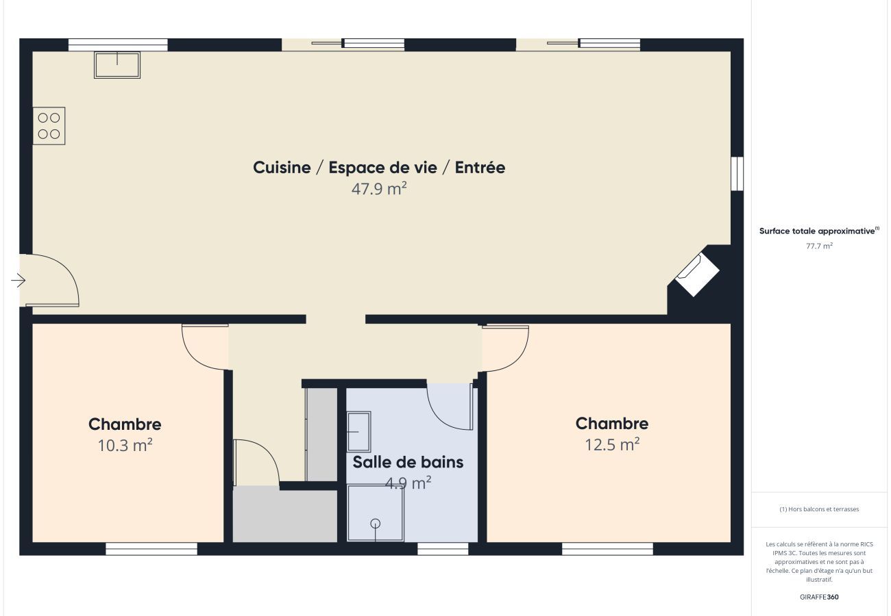 Ferienhaus in La Forêt-Fouesnant - Einfamilienhaus für 4 Personen – Garten 