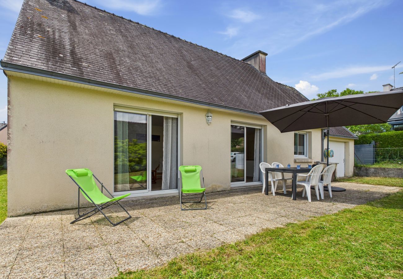 Ferienhaus in La Forêt-Fouesnant - Einfamilienhaus für 4 Personen – Garten 