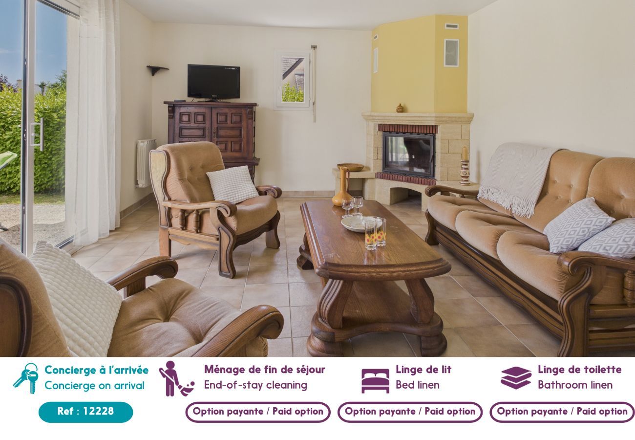 Ferienhaus in La Forêt-Fouesnant - Einfamilienhaus für 4 Personen – Garten 