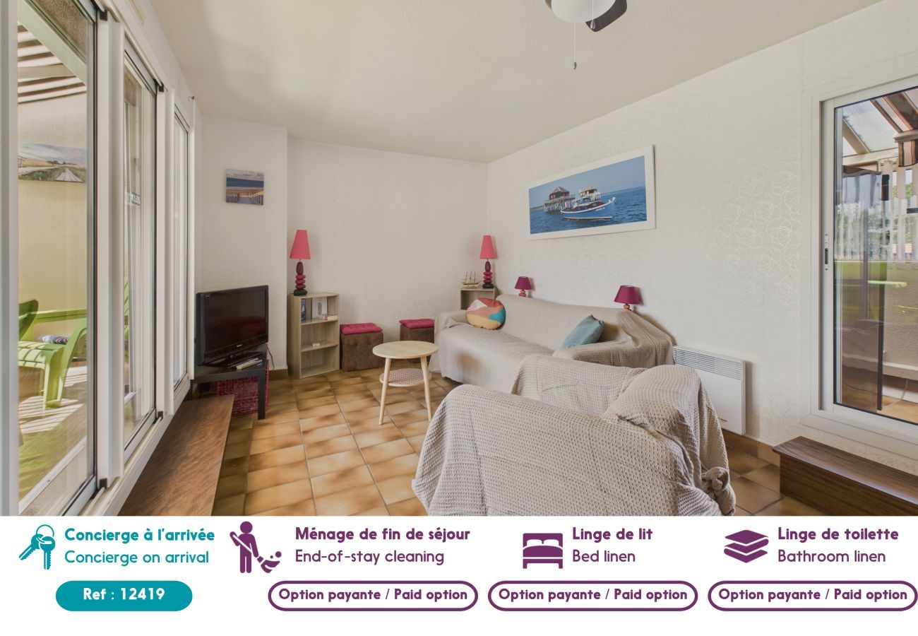 Ferienwohnung in Andernos-les-Bains - 550 m zum Strand, Zentrum Andernos – für 4