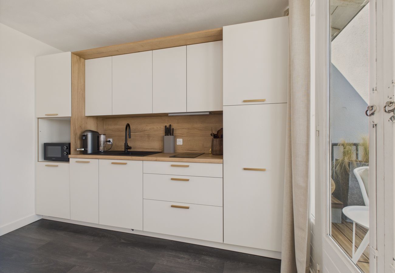 Ferienwohnung in Pornichet - Meerblick – Wohnung für 2 Erwachsene und 1 Kind