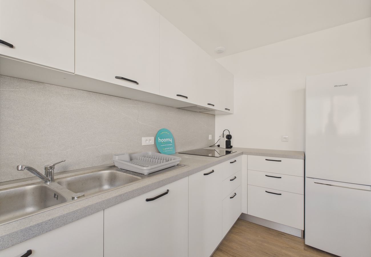 Ferienwohnung in Saint-Gilles-Croix-de-Vie - Meerblick – Schöne Wohnung mit Balkon für 8