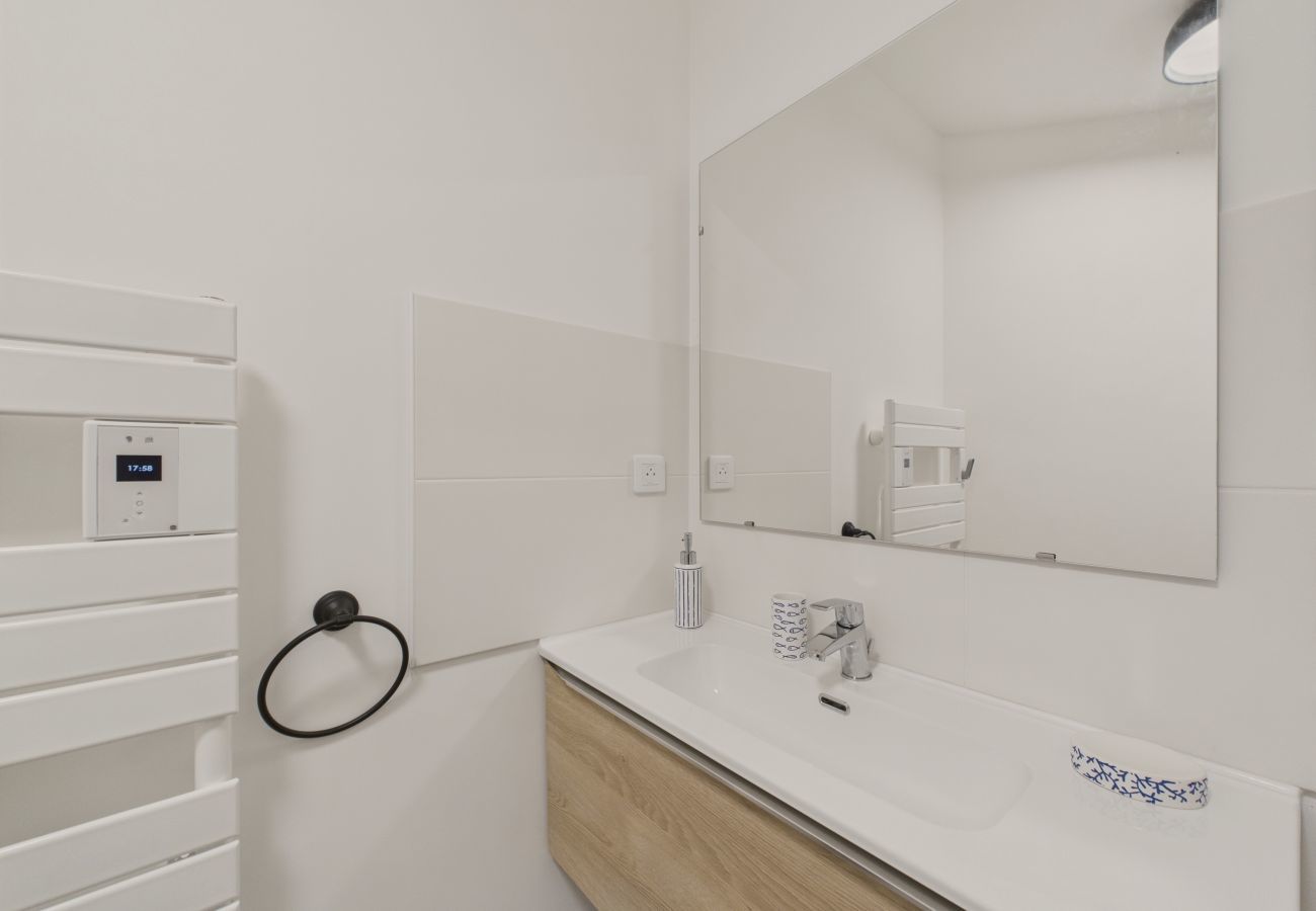 Ferienwohnung in Saint-Gilles-Croix-de-Vie - Meerblick – Schöne Wohnung mit Balkon für 8
