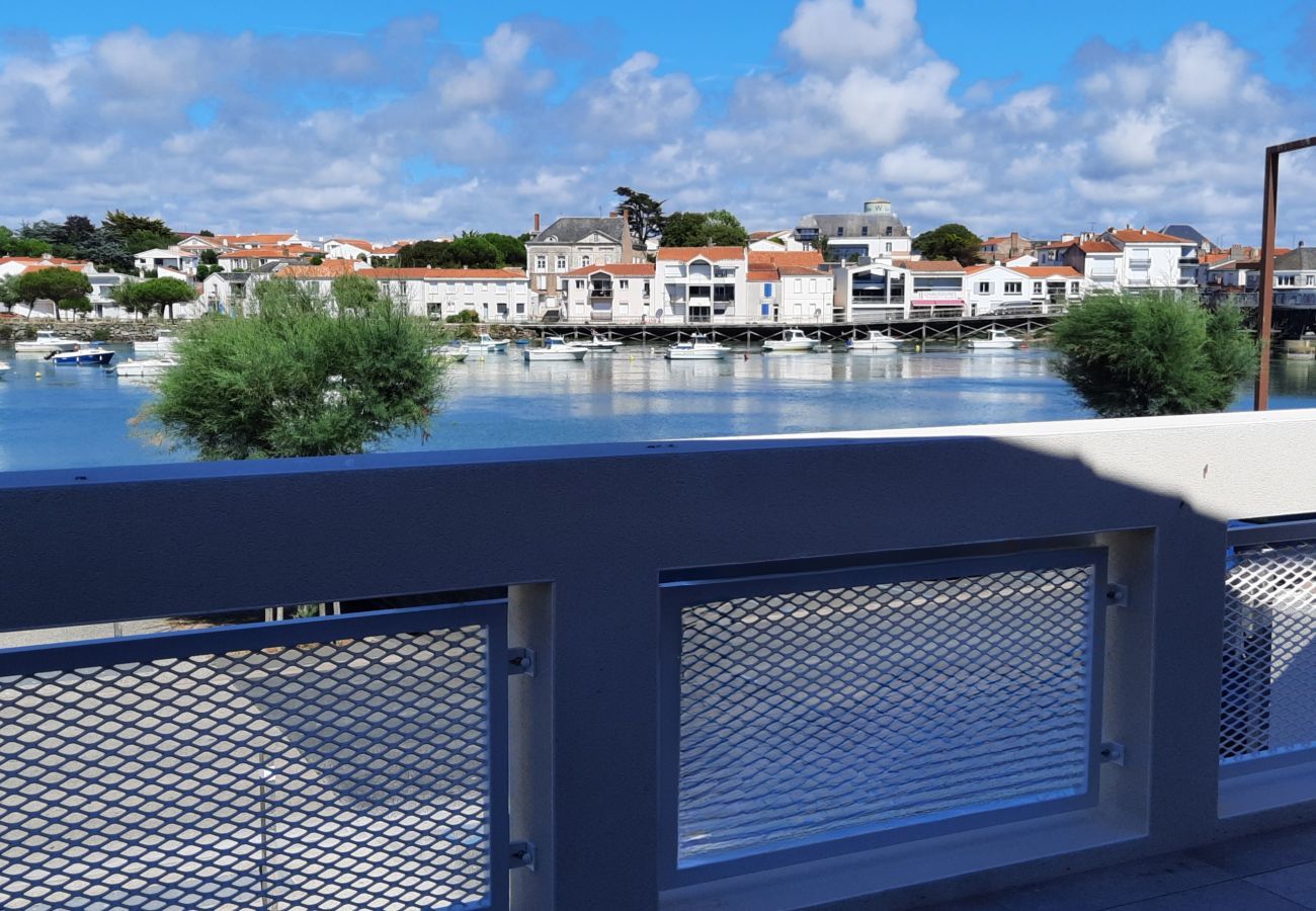 Ferienwohnung in Saint-Gilles-Croix-de-Vie - Meerblick – Schöne Wohnung mit Balkon für 8