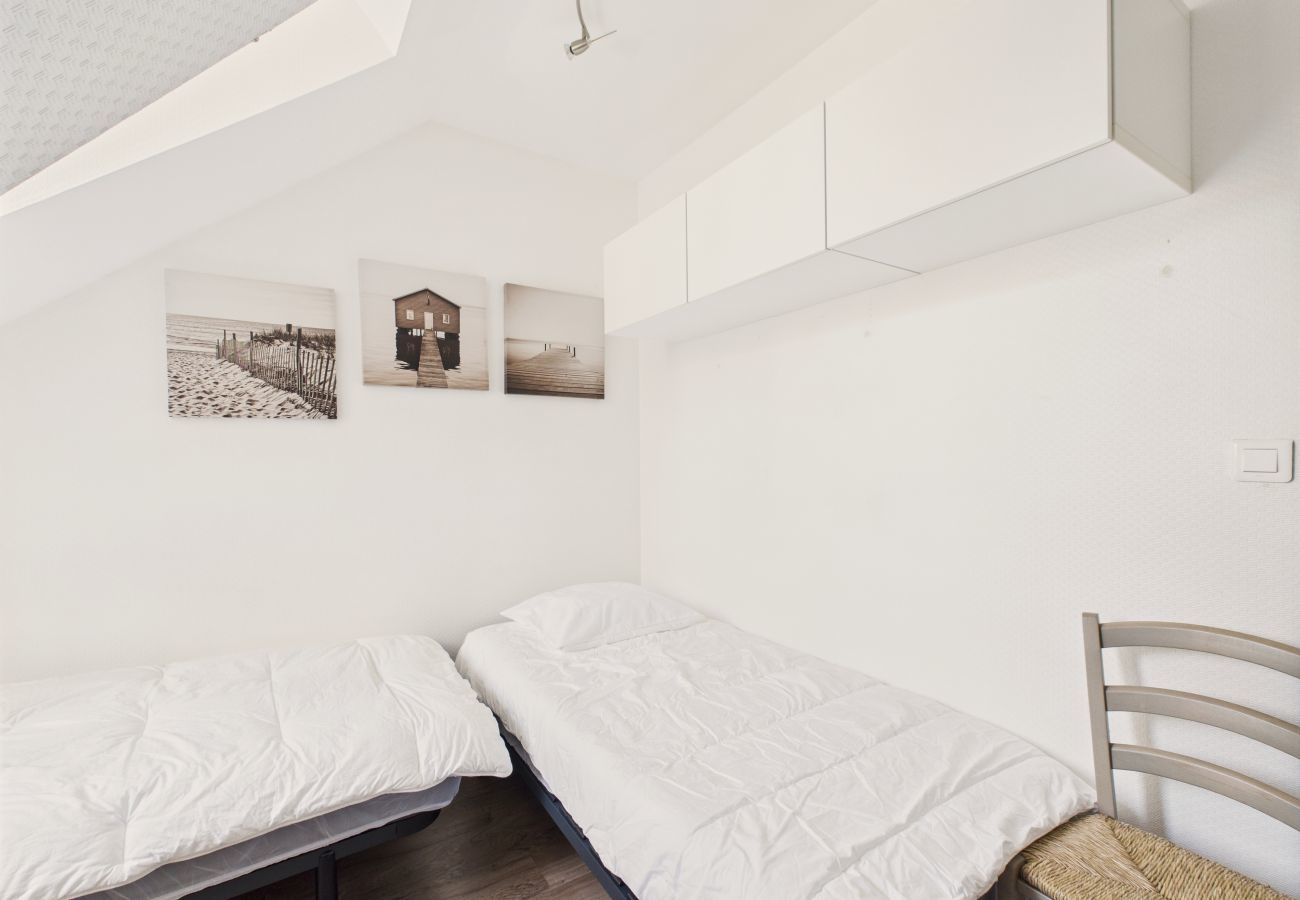 Ferienwohnung in Saint-Gilles-Croix-de-Vie - Apartment für 4 mit Meerblick