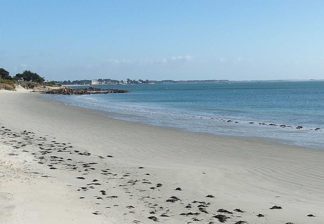Ferienwohnung in Carnac - Meerblick für 2 Erwachsene und 2 Kinder