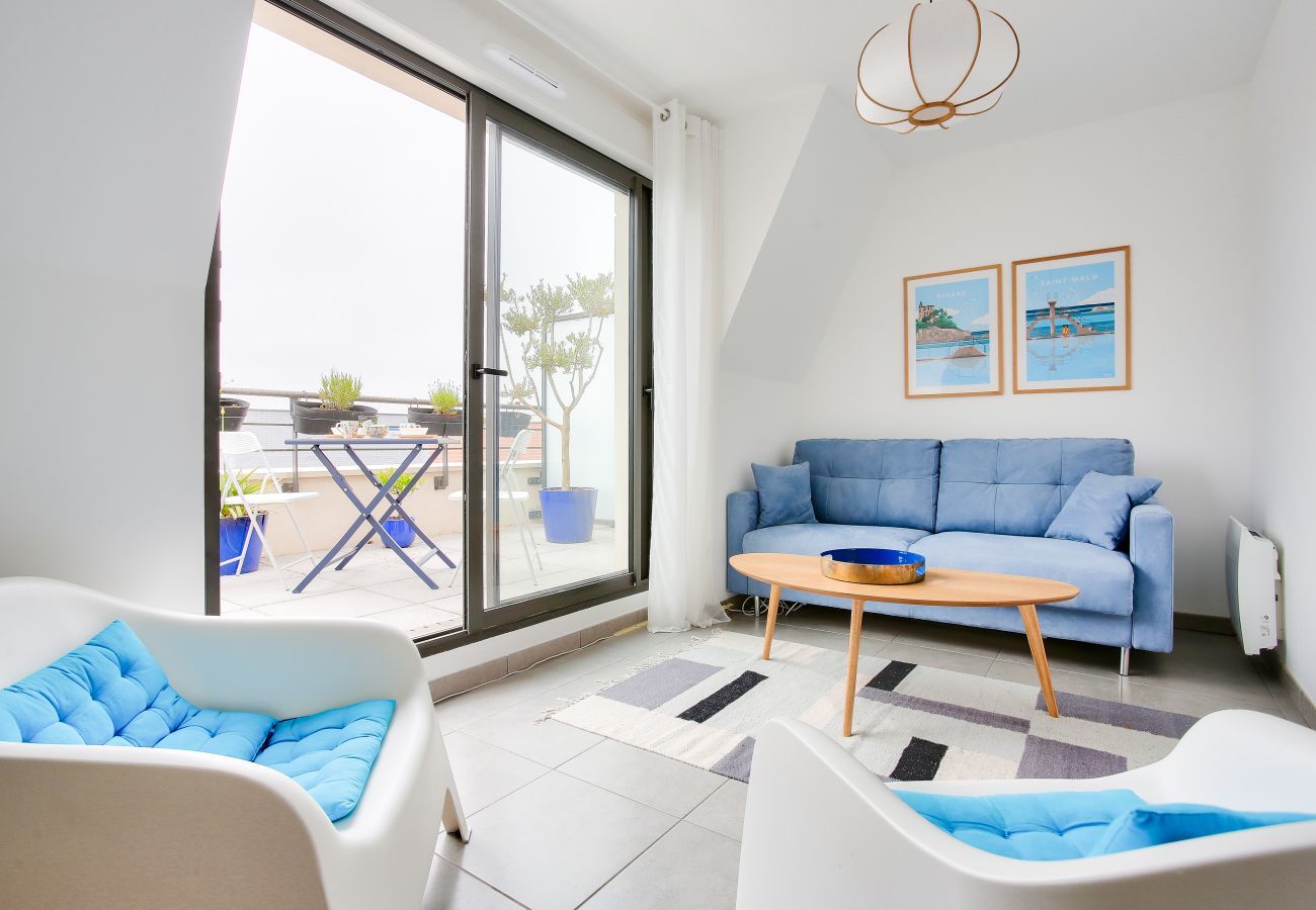 Studio in Dinard - Aufenthalt für 2, Balkon, 700m vom Strand entfernt