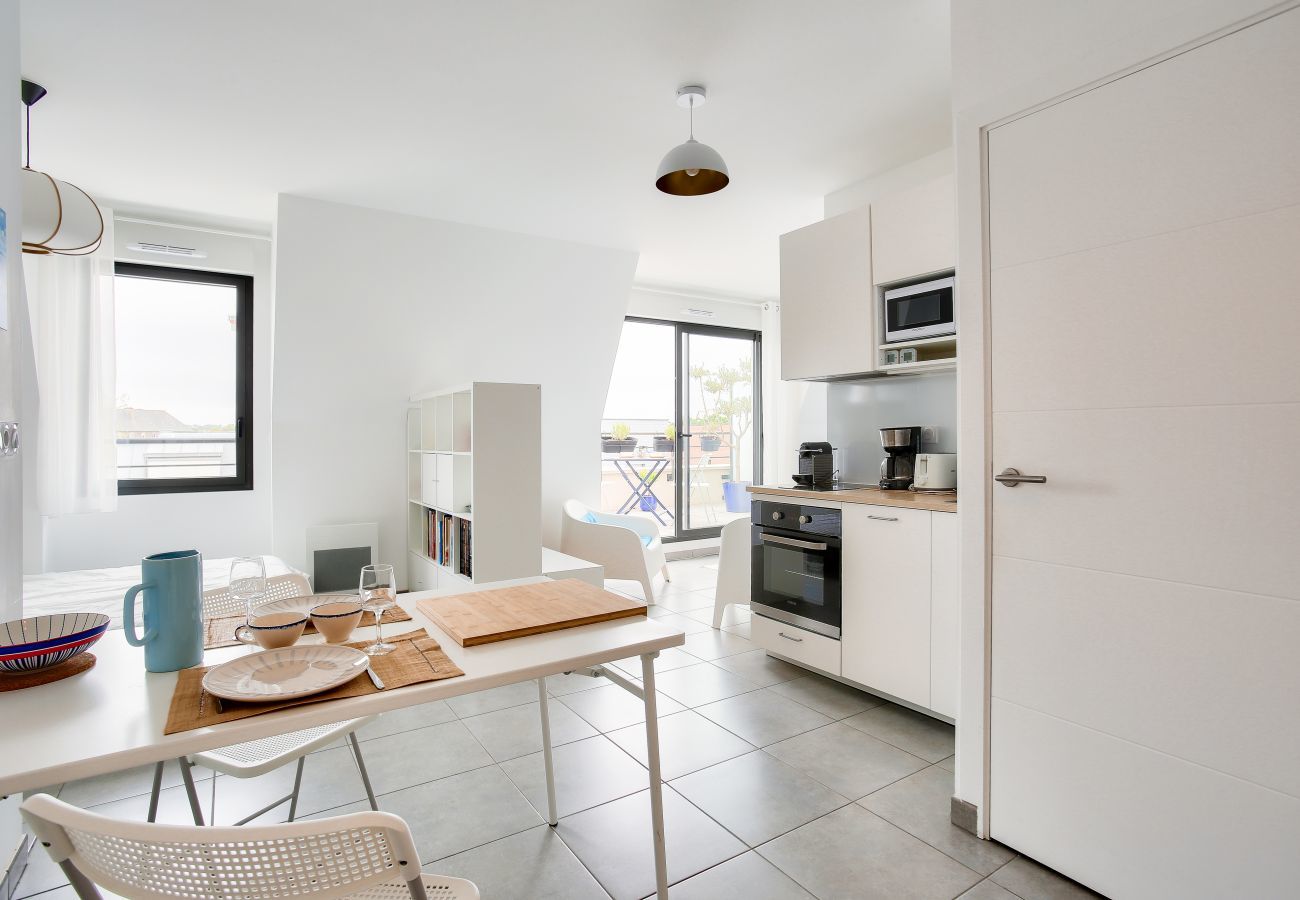 Studio in Dinard - Aufenthalt für 2, Balkon, 700m vom Strand entfernt