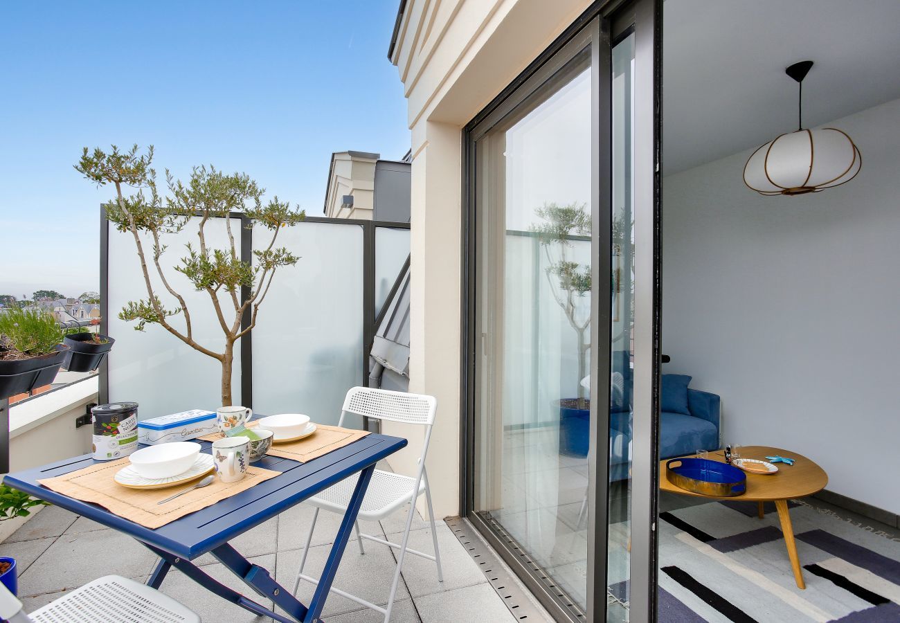Studio in Dinard - Aufenthalt für 2, Balkon, 700m vom Strand entfernt