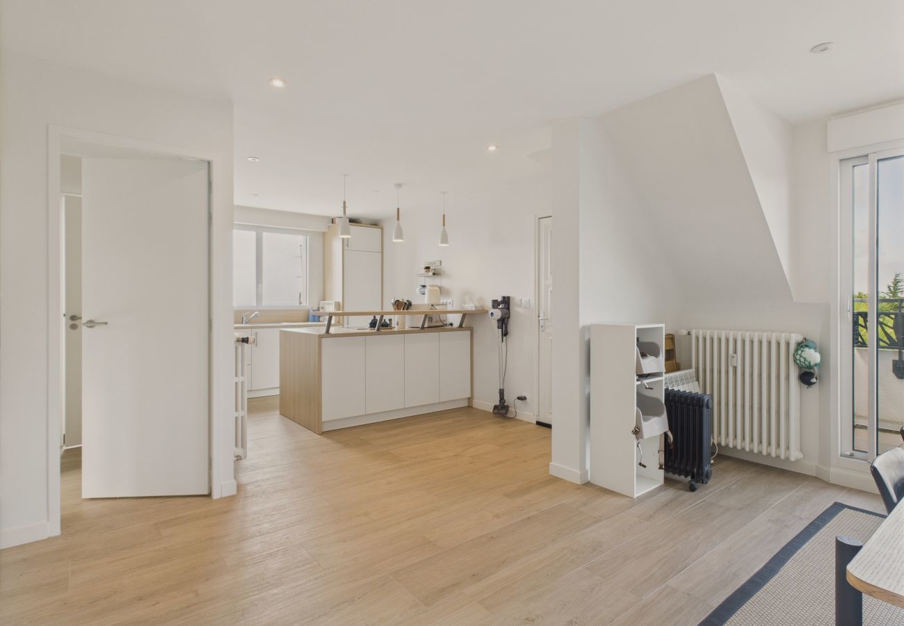 Ferienwohnung in Pornichet - 250 m zum Strand, FeWo 4 Erw. / 4 Kinder