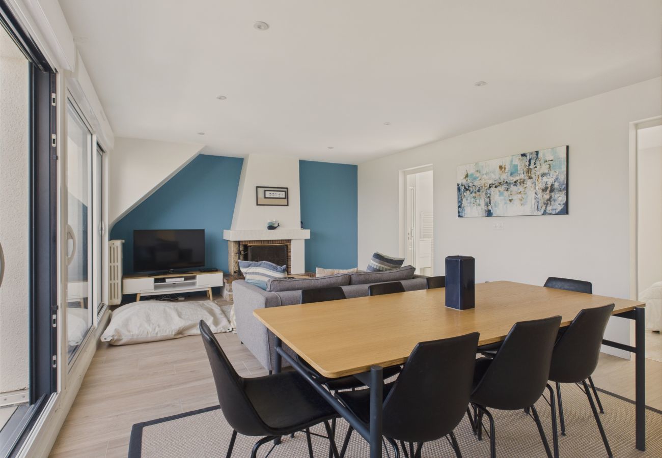 Ferienwohnung in Pornichet - 250 m zum Strand, FeWo 4 Erw. / 4 Kinder