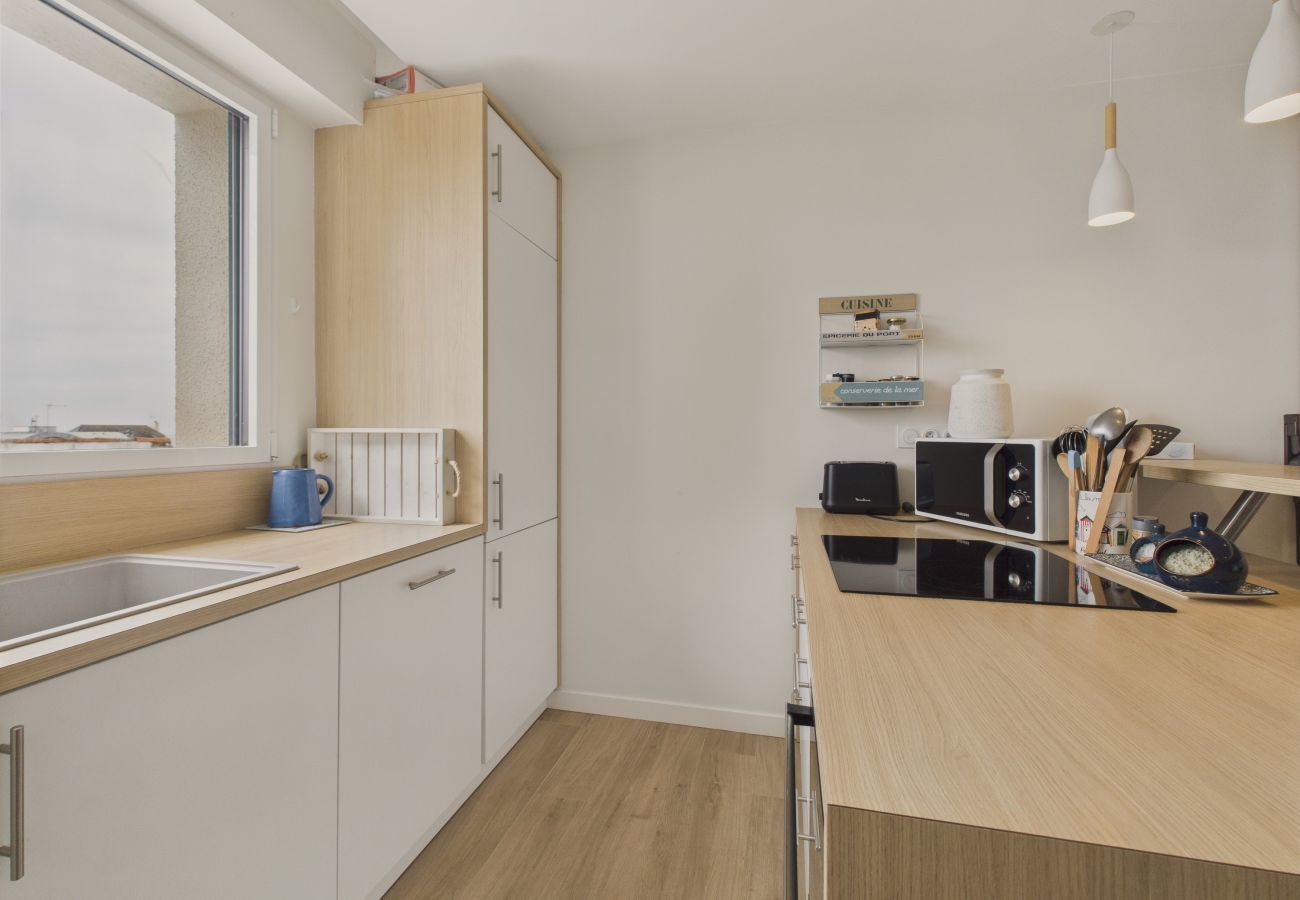 Ferienwohnung in Pornichet - 250 m zum Strand, FeWo 4 Erw. / 4 Kinder