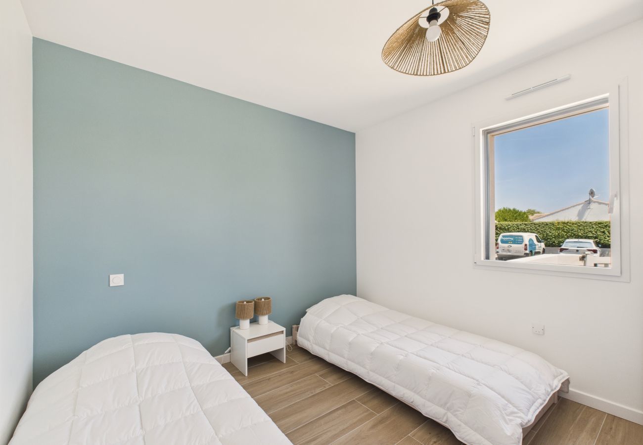 Ferienhaus in Bretignolles-sur-Mer - 500 m vom Strand - Garten - Haus für 6
