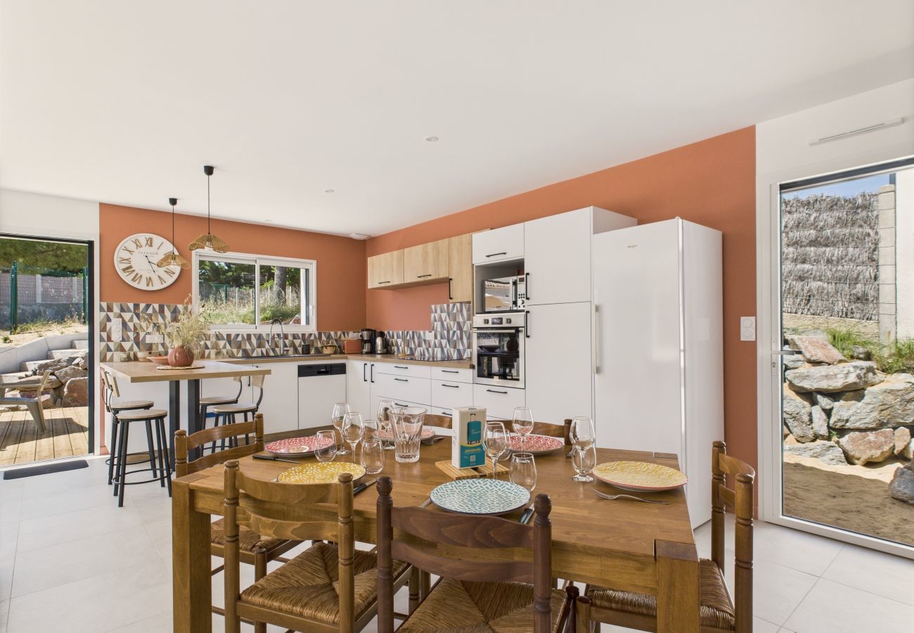 Ferienhaus in Bretignolles-sur-Mer - 500 m vom Strand - Garten - Haus für 6