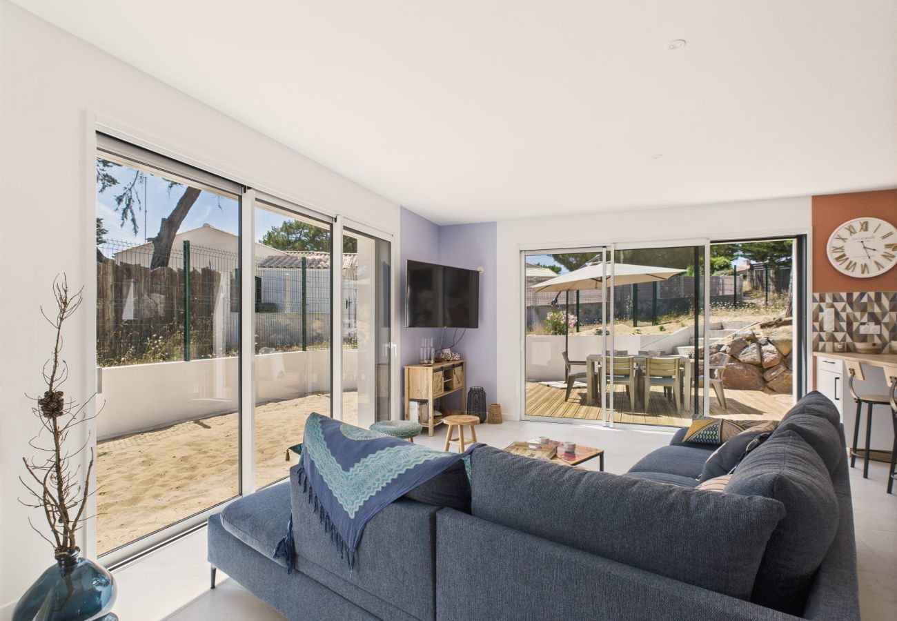 Ferienhaus in Bretignolles-sur-Mer - 500 m vom Strand - Garten - Haus für 6