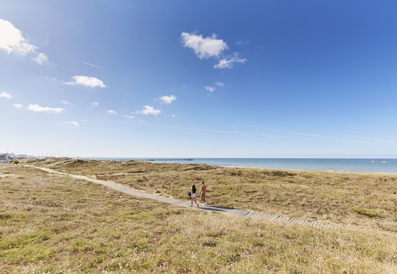 Ferienhaus in Bretignolles-sur-Mer - 500 m vom Strand - Garten - Haus für 6