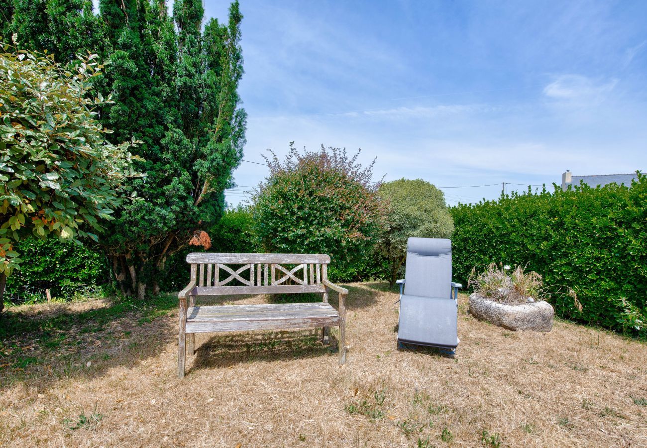 Ferienwohnung in Plounéour-Trez - Meerblick – 100 m vom Strand – 4 Erwachsene, 1 Kind