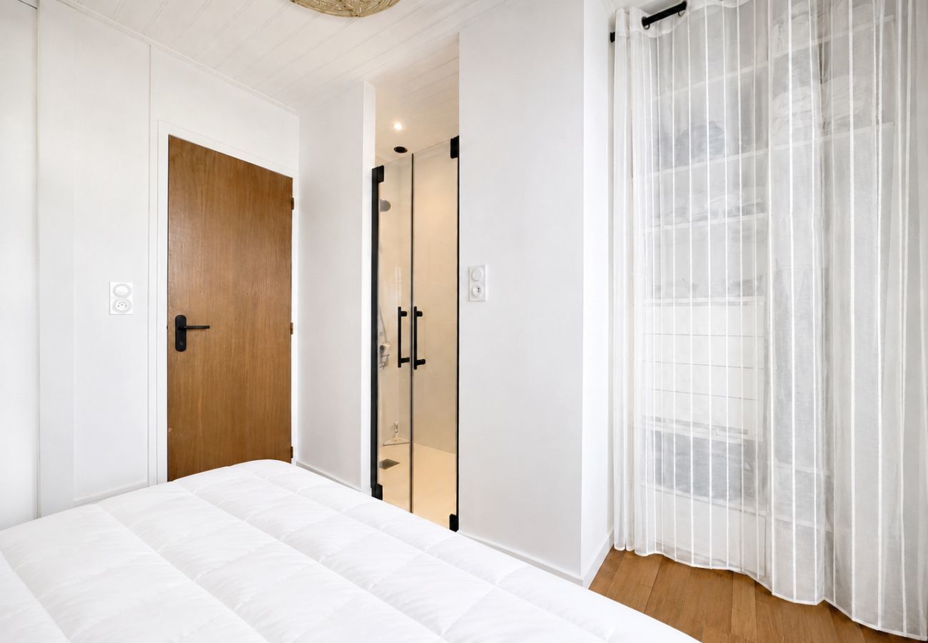 Ferienhaus in L'Epine - Haus für 7, 800 m vom Meer, mit Garten