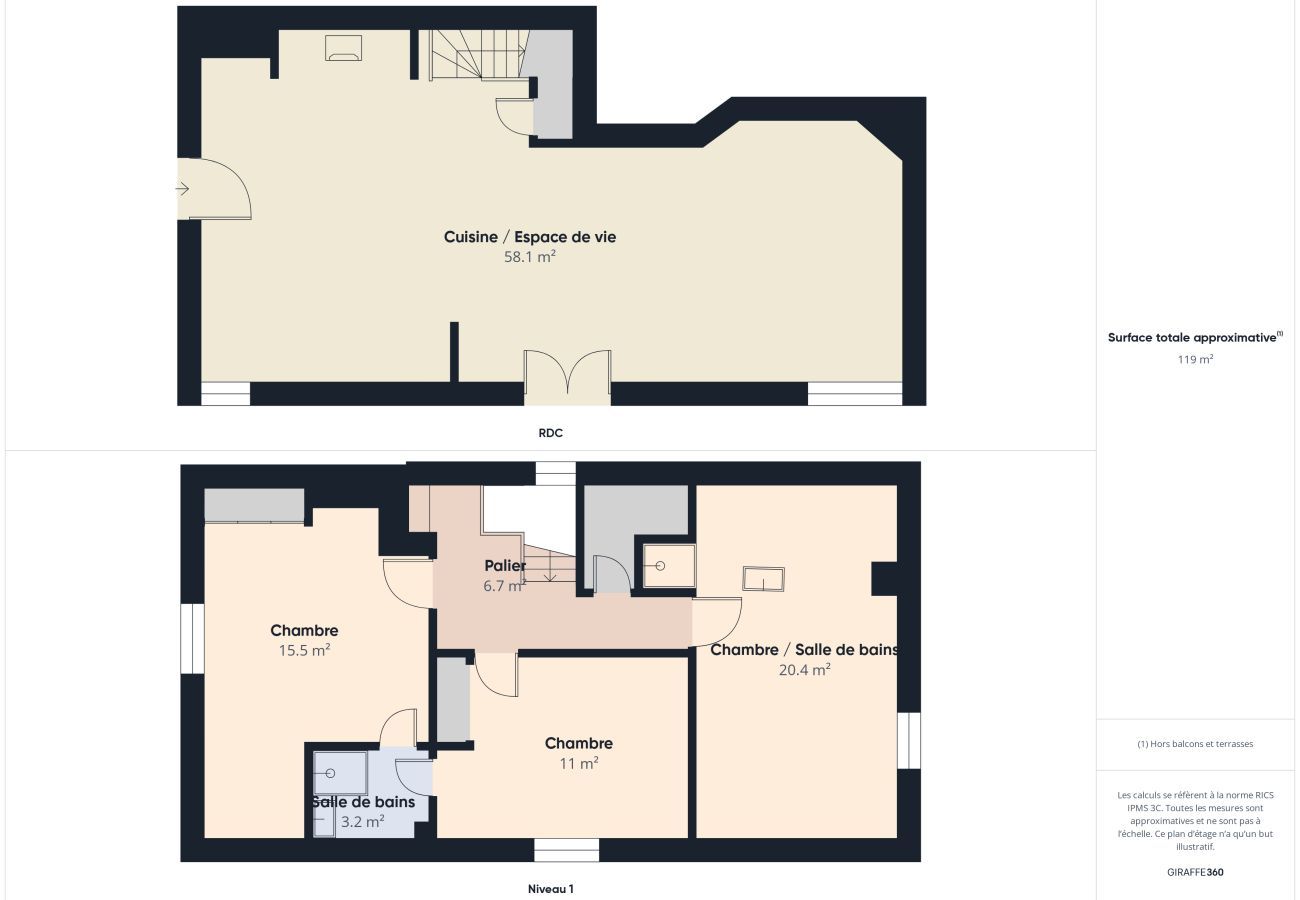 Ferienhaus in Carlux - Pool und großer Garten für 6