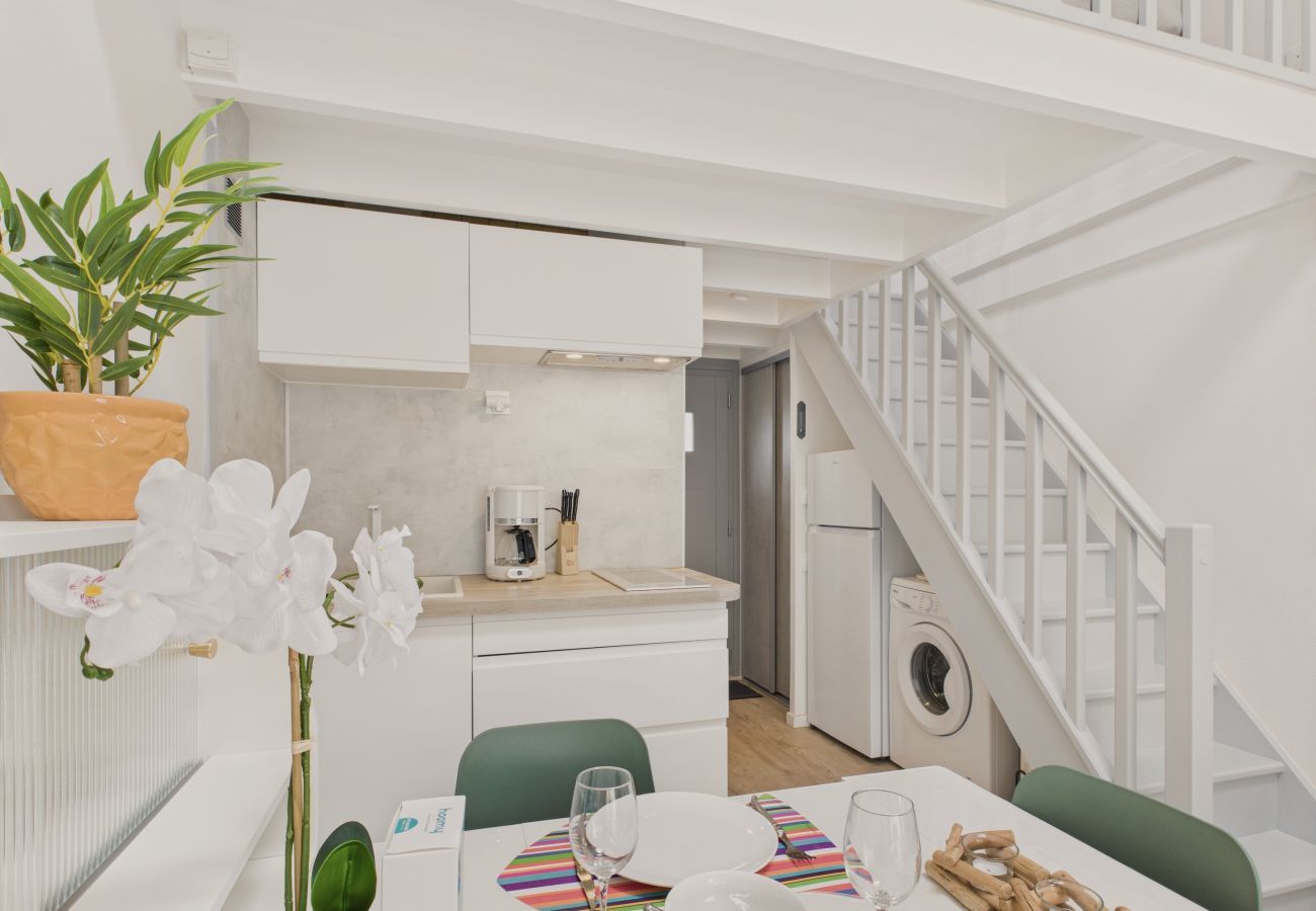 Studio in La Tranche-sur-Mer - 750 m vom Strand entfernt – Studio mit Garten für 2