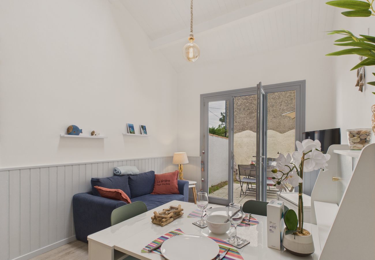 Studio in La Tranche-sur-Mer - 750 m vom Strand entfernt – Studio mit Garten für 2