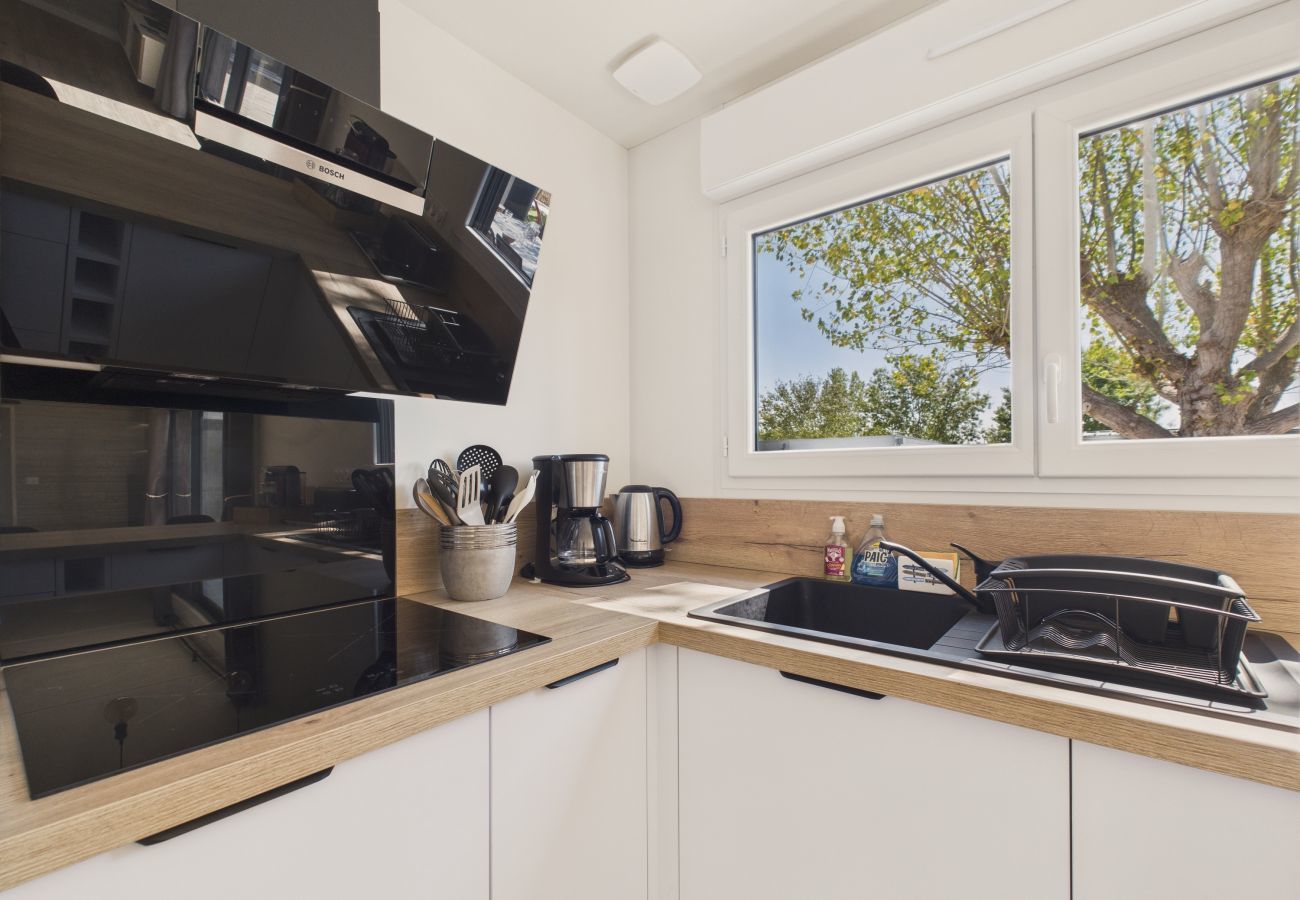 Chalet in Saint-Gilles-Croix-de-Vie - Chalet für 6 Personen mit Gemeinschaftspool