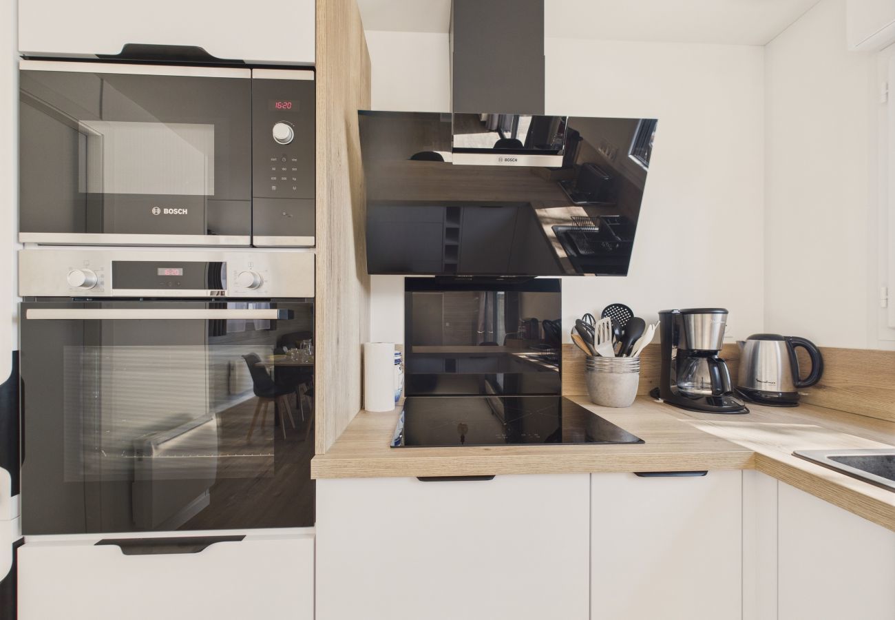 Chalet in Saint-Gilles-Croix-de-Vie - Chalet für 6 Personen mit Gemeinschaftspool